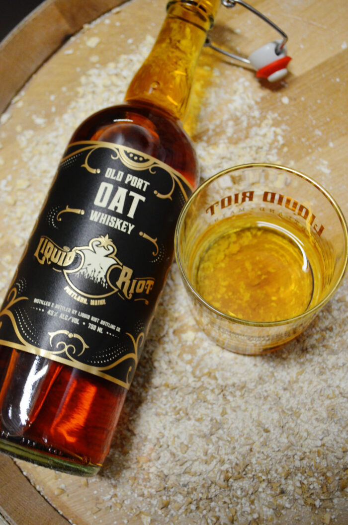 Liquid Riot Old Port Oat Whiskey was a 2023 Good Food Award Finalist