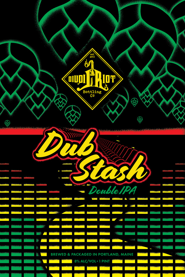 Liquid Riot – Dub Stash – Double IPA