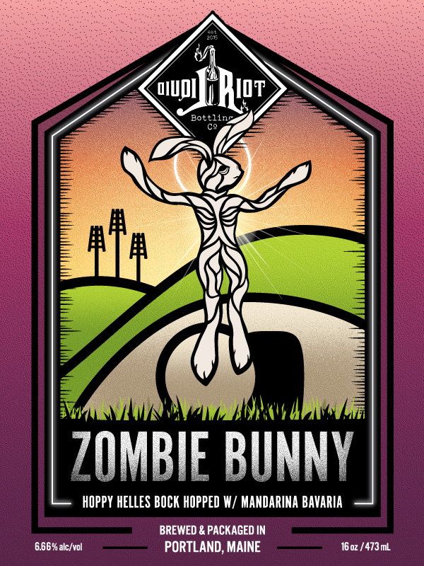Zombie Bunny - Liquid Riot • Portland, Maine